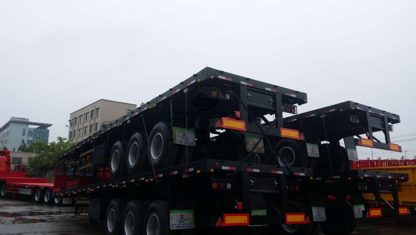 3-Axle 40ft Flatbed Semi Trailer (Model B) - thumbnail 2
