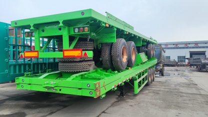 3-Axle 40ft Flatbed Semi Trailer (Model B) - thumbnail 3