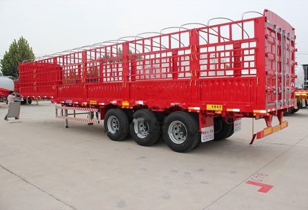 Fence semi trailer